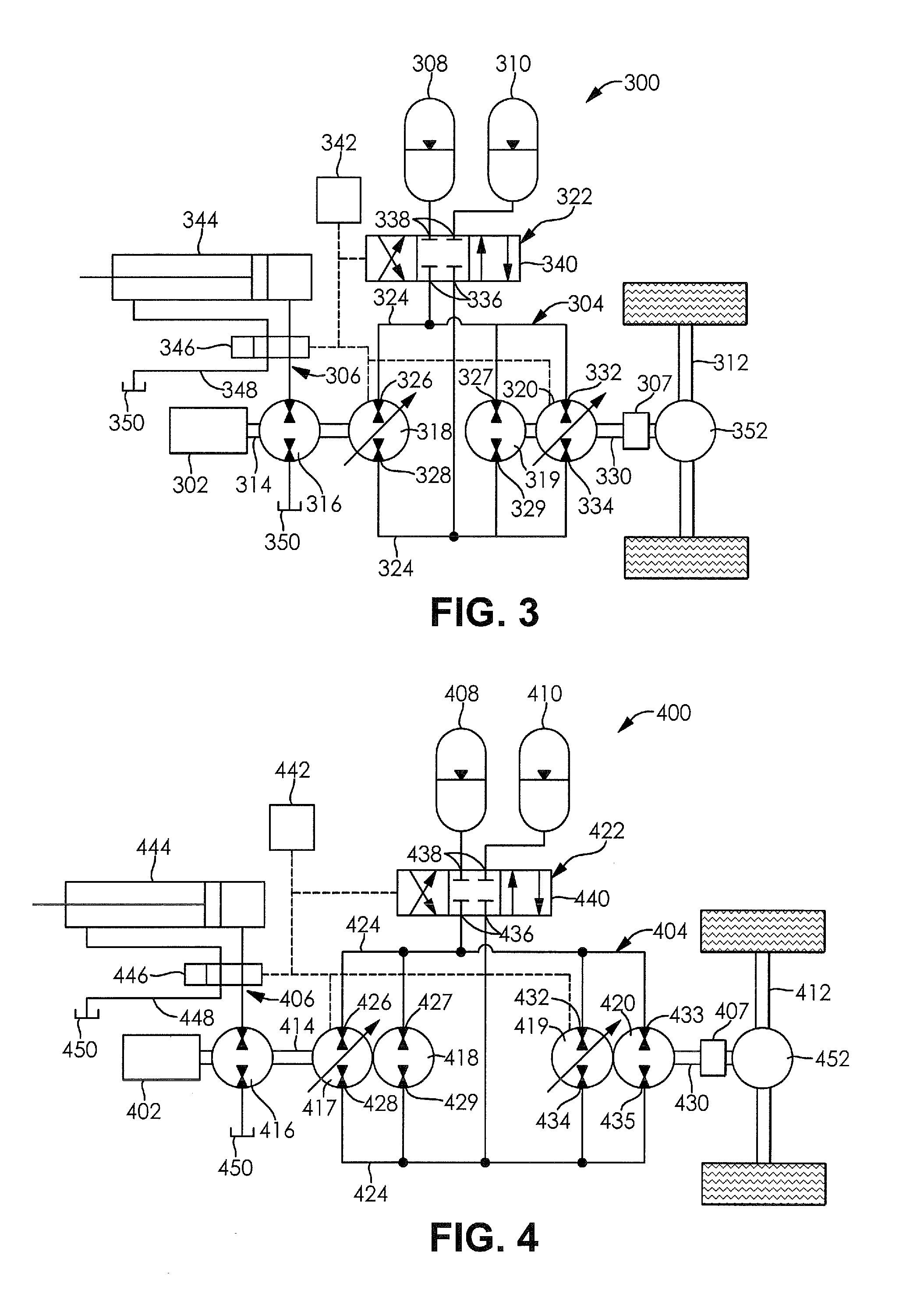 Accumulator assisted hydrostatic driveline and optimization method thereof