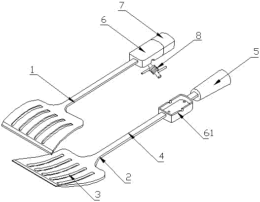 Multifunctional shovel for frying and boiling fish