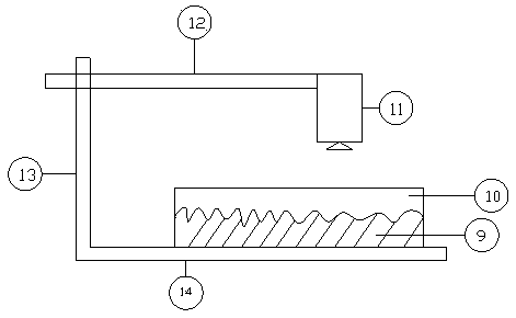 Method for measuring flow vector of seepage liquid