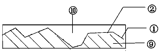 Method for measuring flow vector of seepage liquid