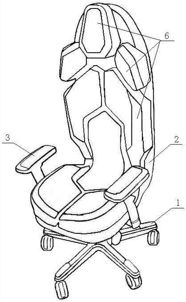 Multifunctional swivel chair and manufacturing method thereof