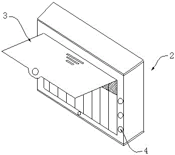 All-in-one personal computer back device with independent separation function