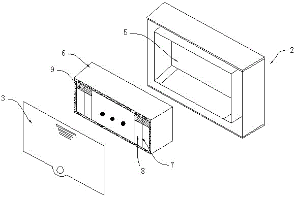 All-in-one personal computer back device with independent separation function