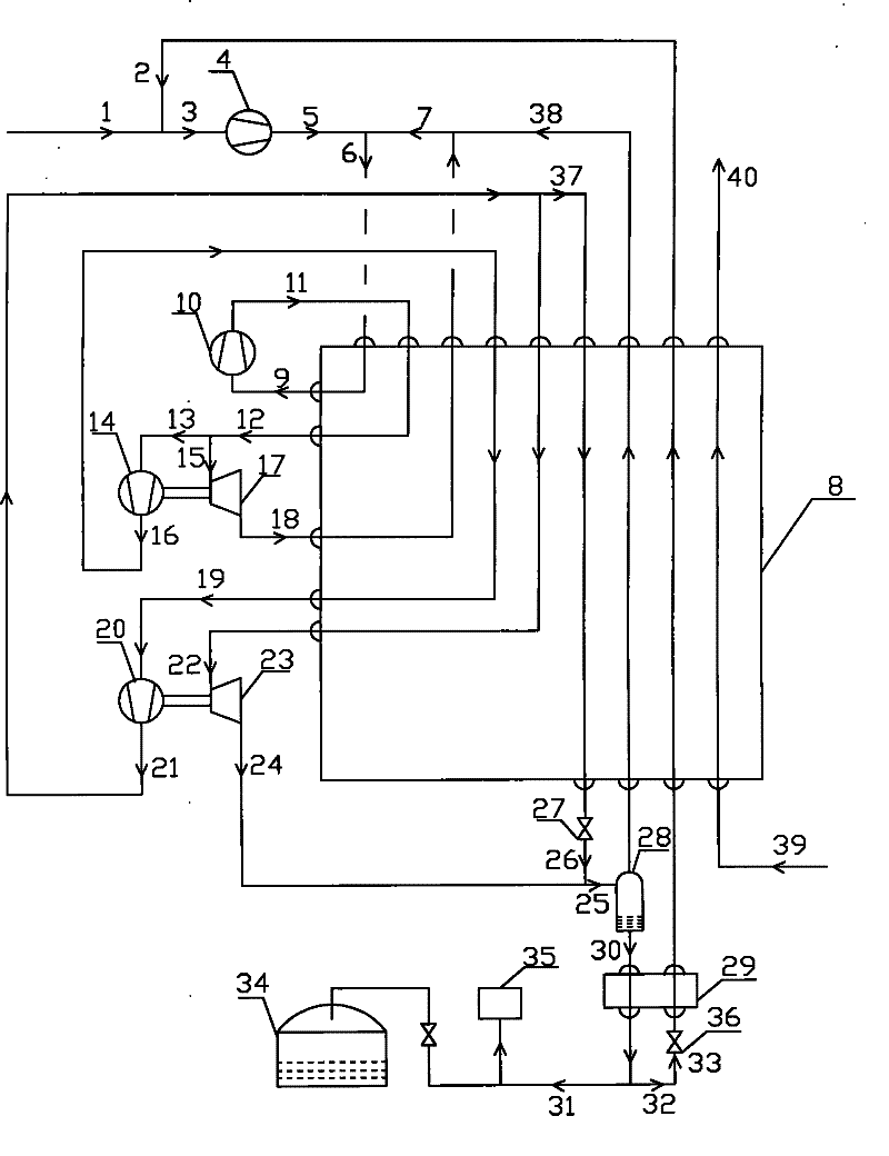 Method and apparatus for obtaining liquid nitrogen by utilizing liquefied natural gas cold energy