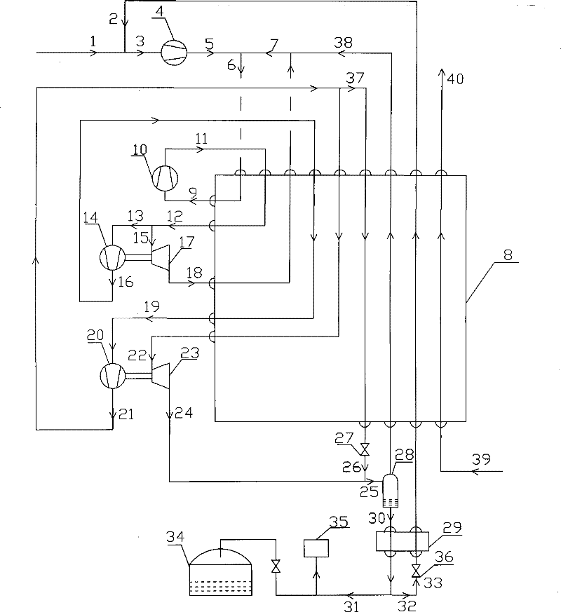 Method and apparatus for obtaining liquid nitrogen by utilizing liquefied natural gas cold energy