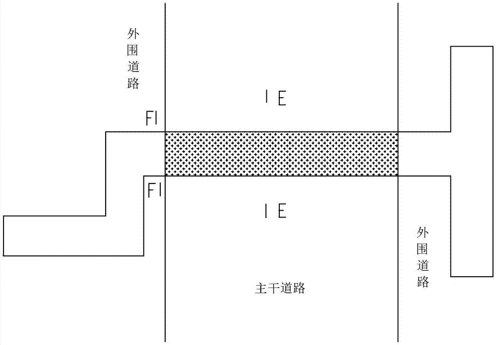 Construction structure and construction method for underground passage crossing urban road
