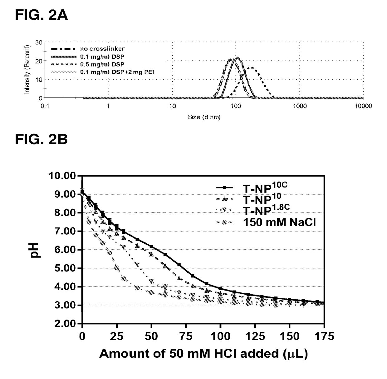 Cross-linked polymer modified nanoparticles