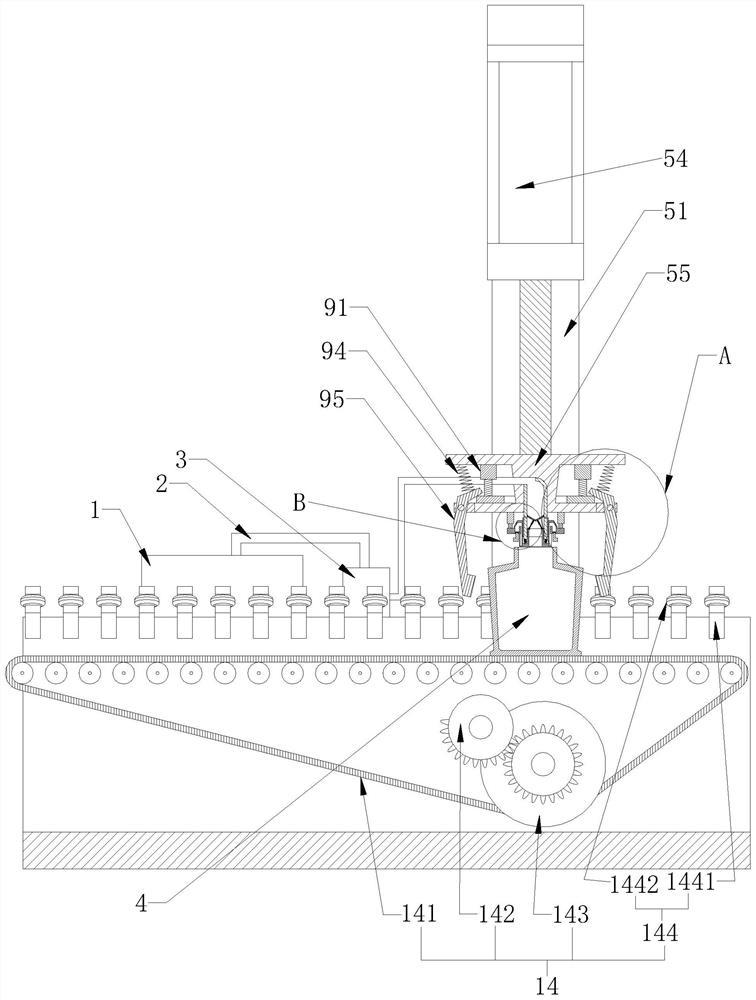 Chemical liquid agent filling system