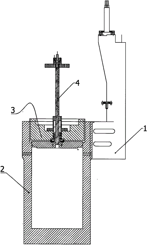 Vertical cold isostatic press