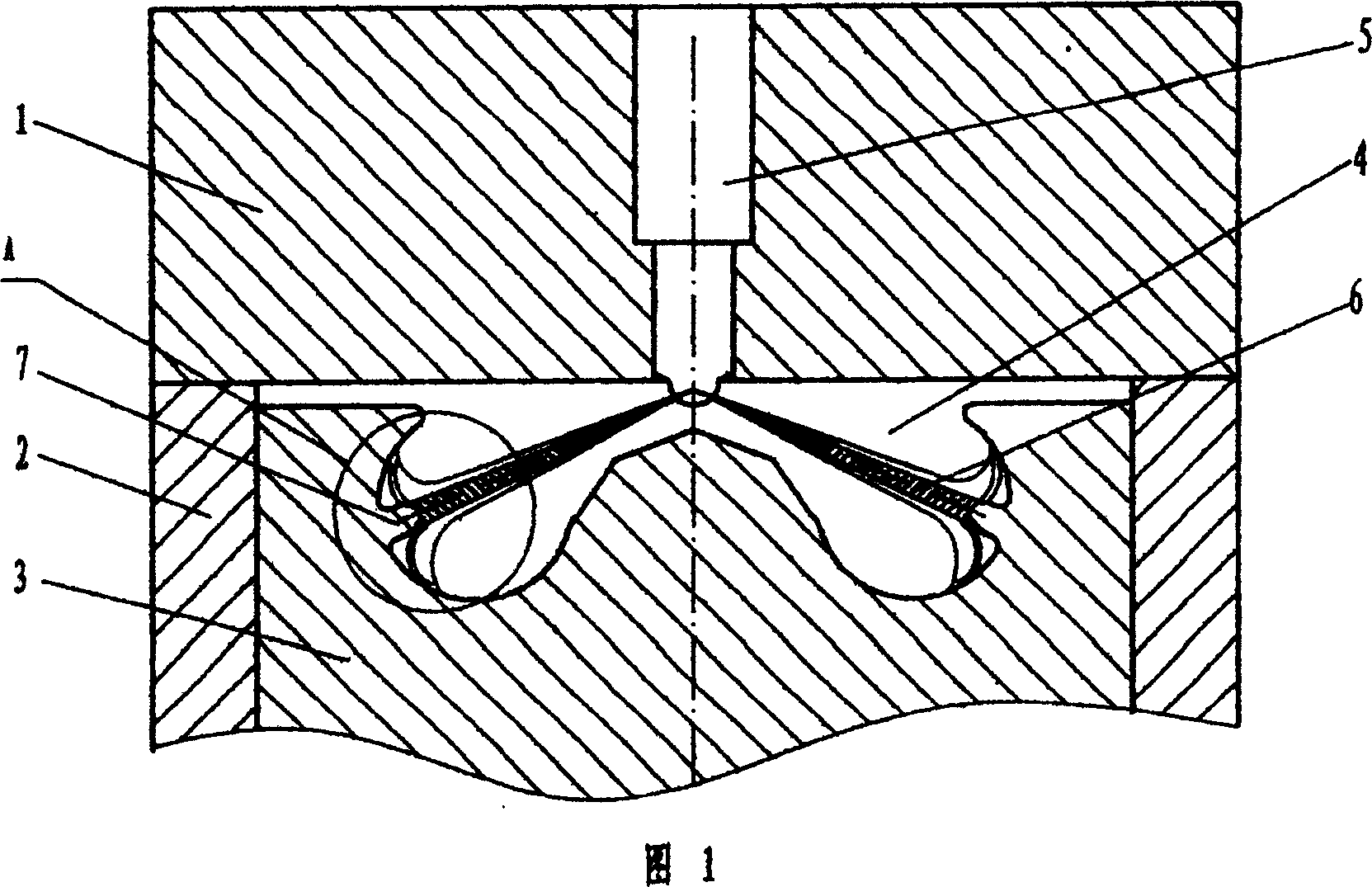 Spraying guidance system of internal combustion engine