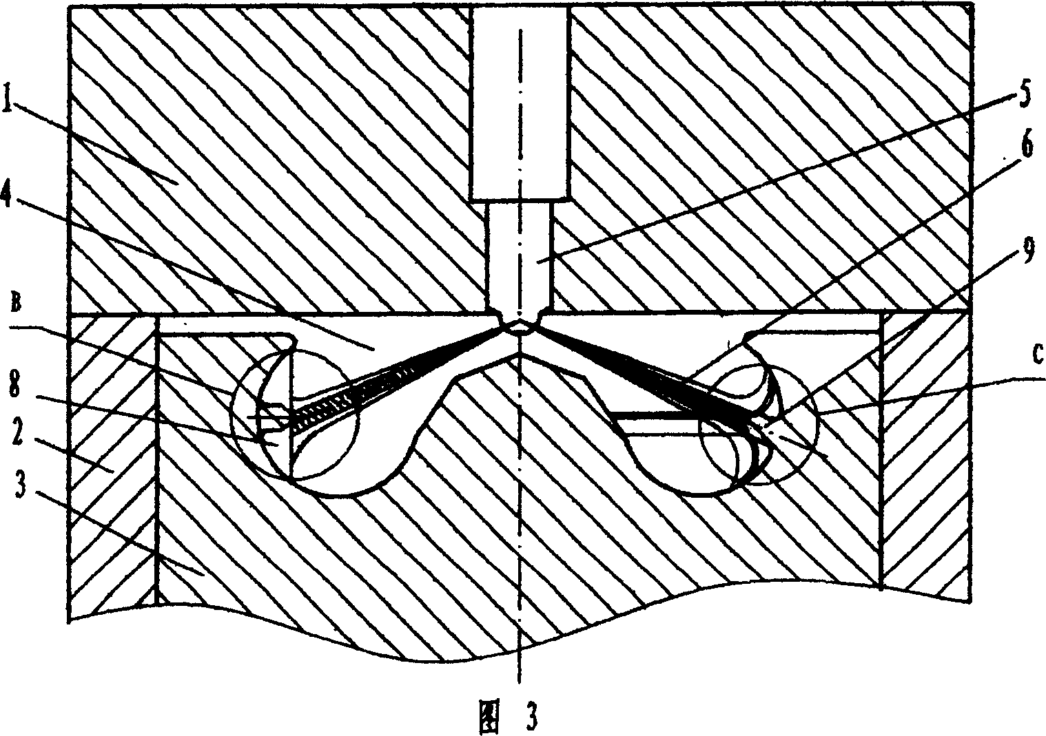 Spraying guidance system of internal combustion engine