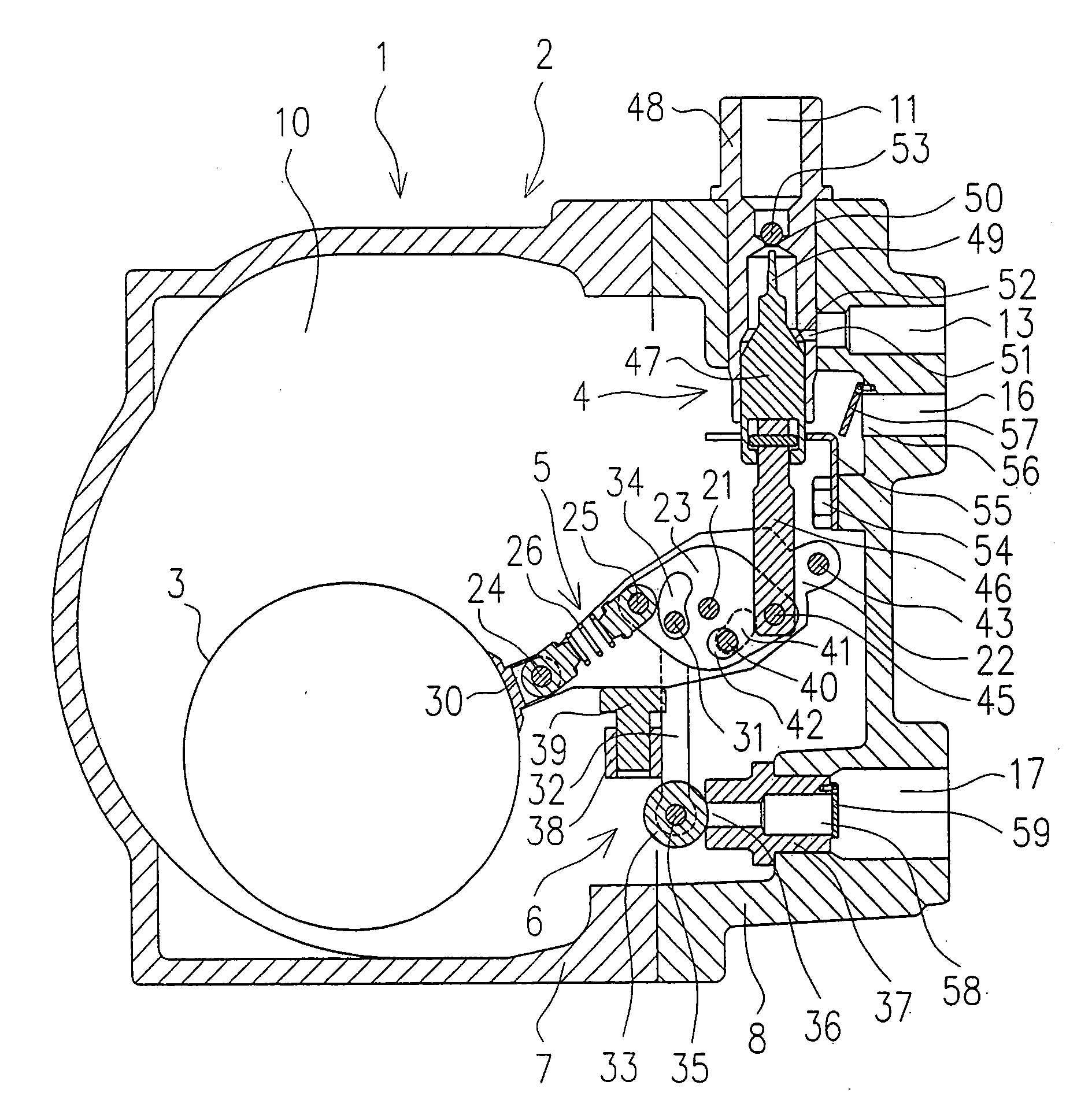 Liquid pressure-feed device