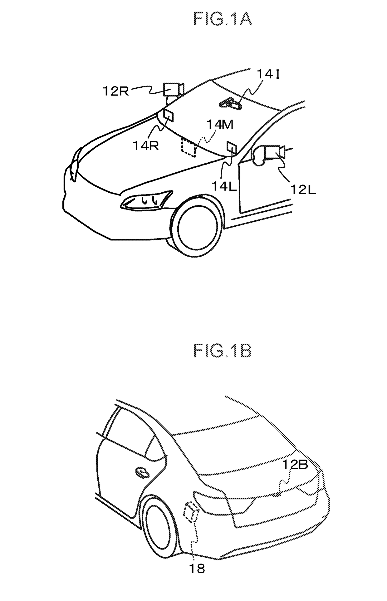 Image display device for vehicle and image display program for vehicle