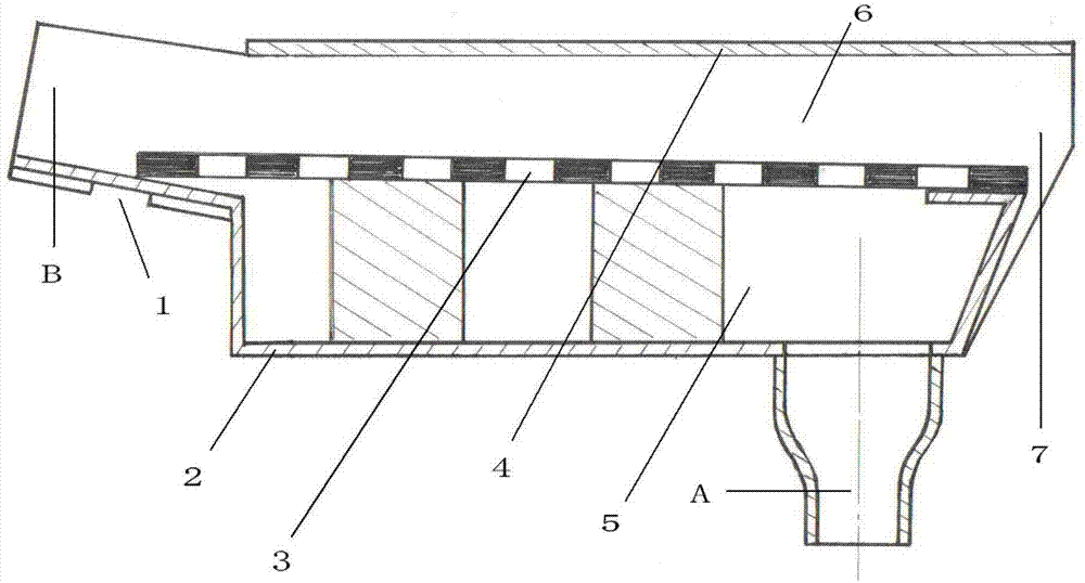Device for removing dust in tablets of tablet press
