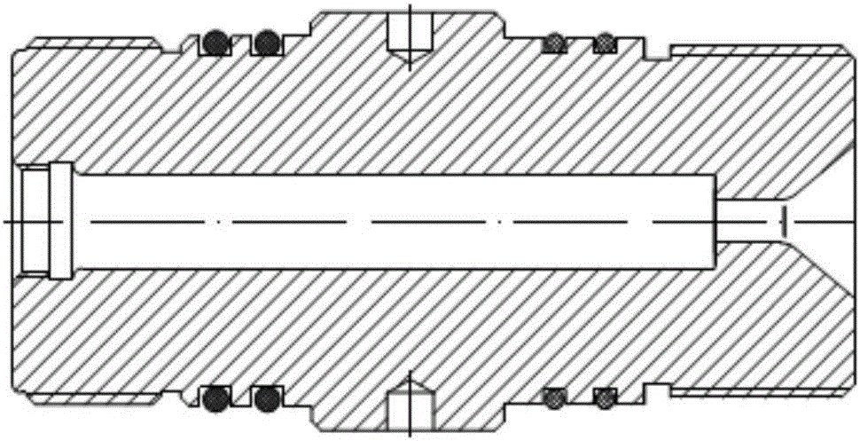 High temperature pressurization device used for propagation of explosion of oil and gas well interlayer