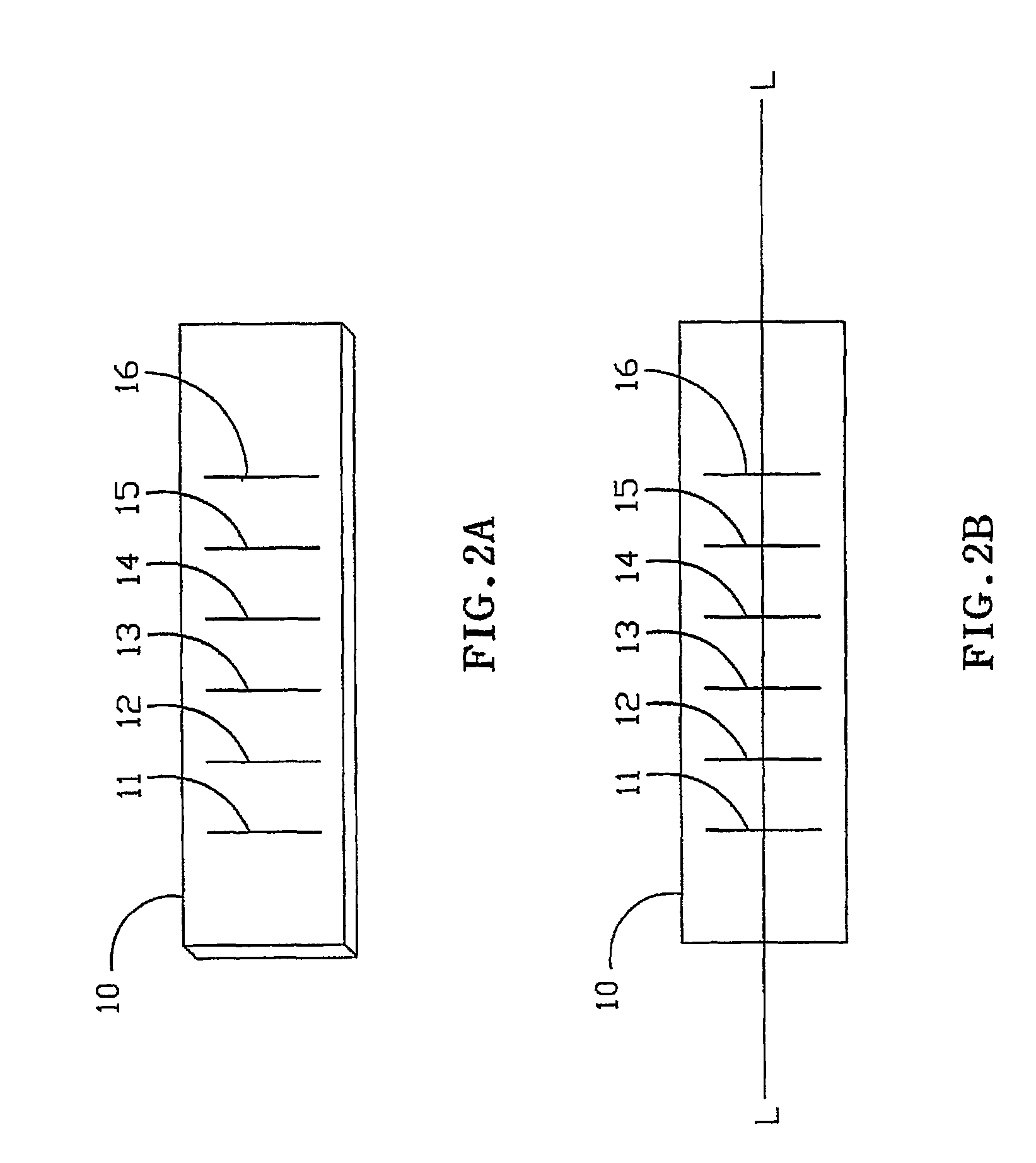 Method for detecting a response of each probe zone on a test strip