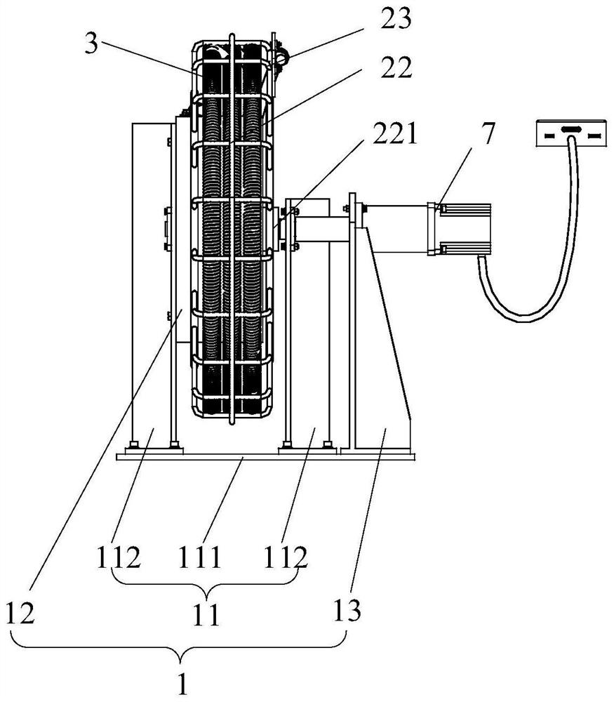 Cable turning device