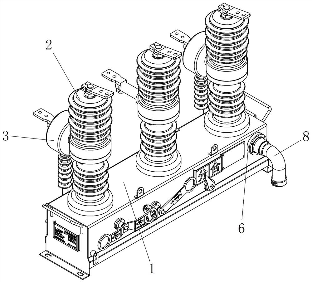 High-voltage circuit breaker