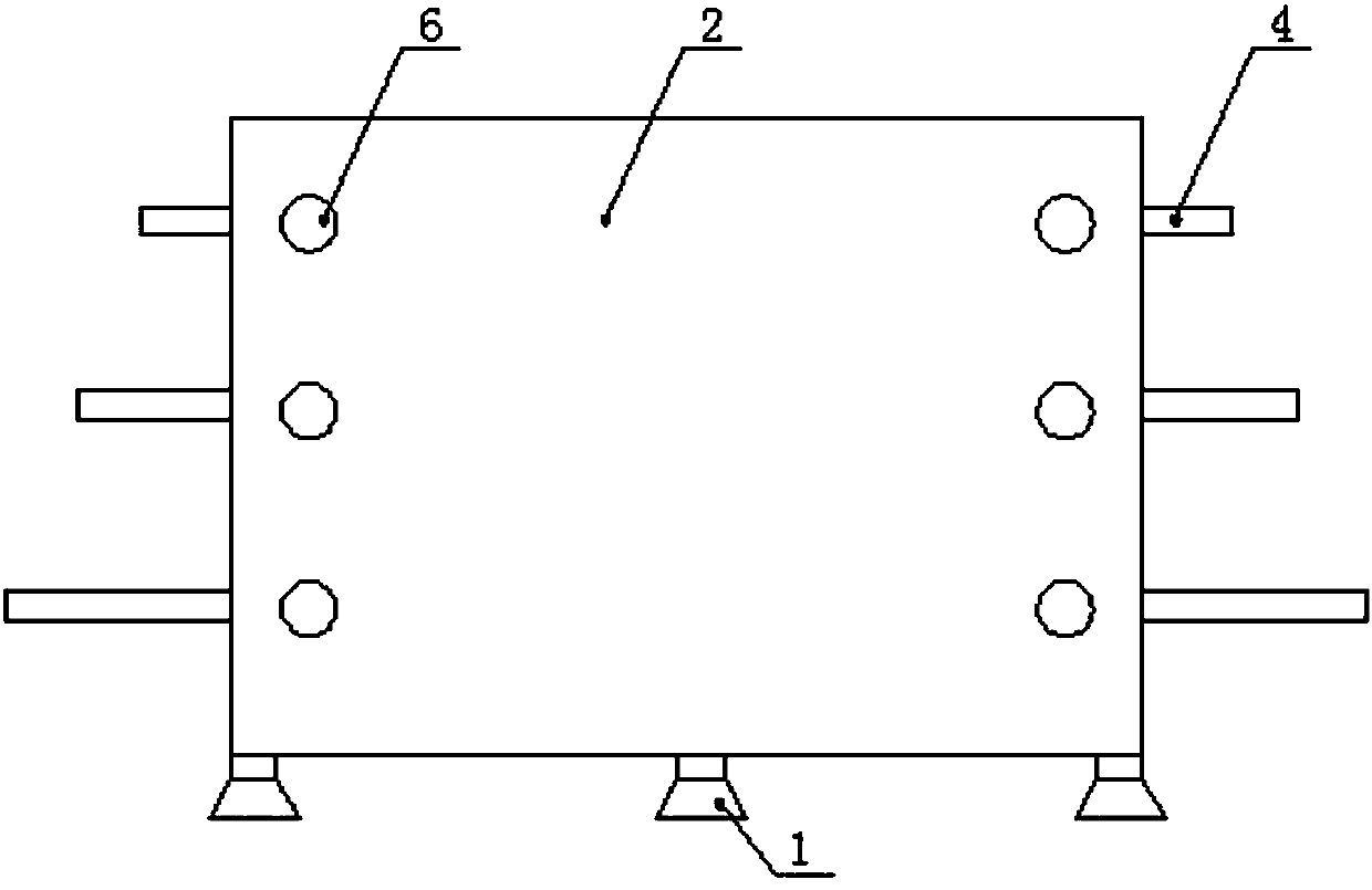 Storage rack for motor shafts of multiple specifications