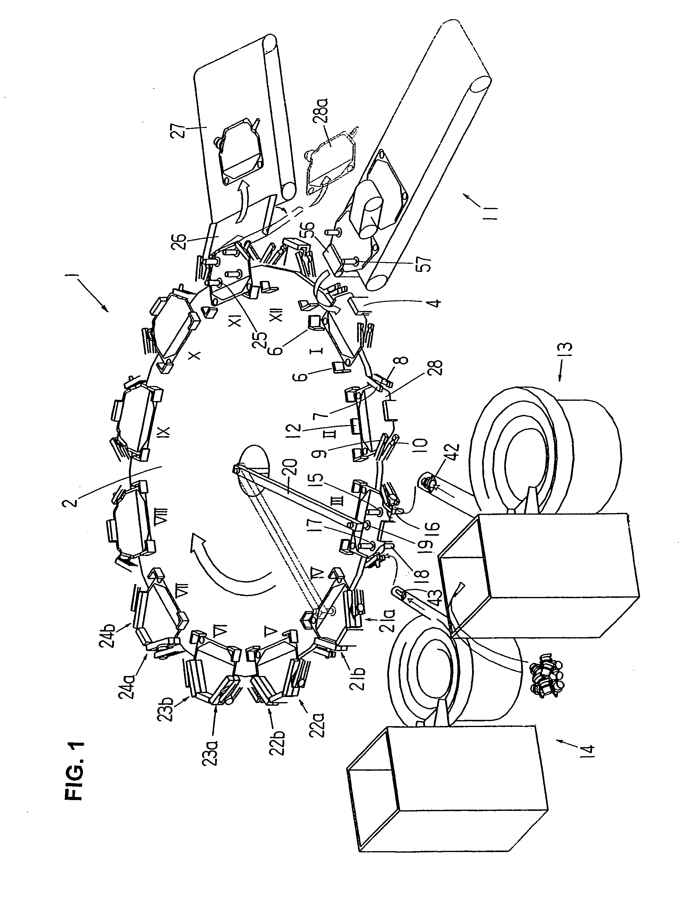Method and apparatus for manufacturing a bag equipped with spouts