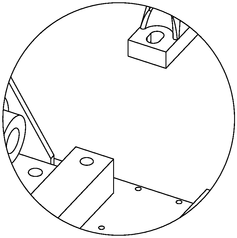 Plastic chemical barrel shell breaking device used for recycling