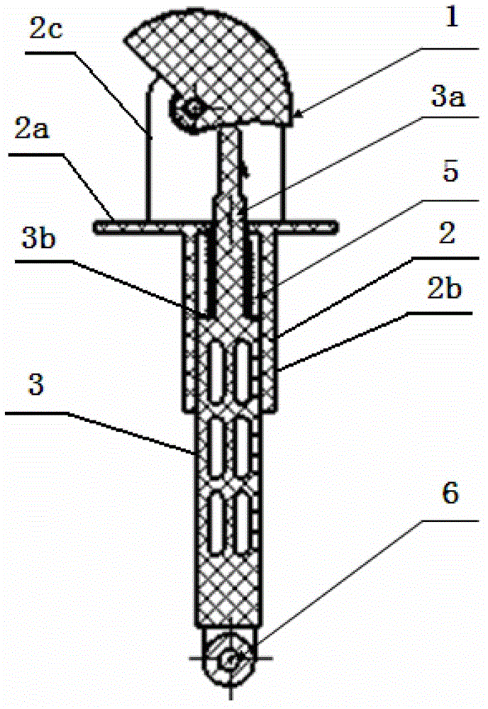 Breaker contact state indicating mechanism