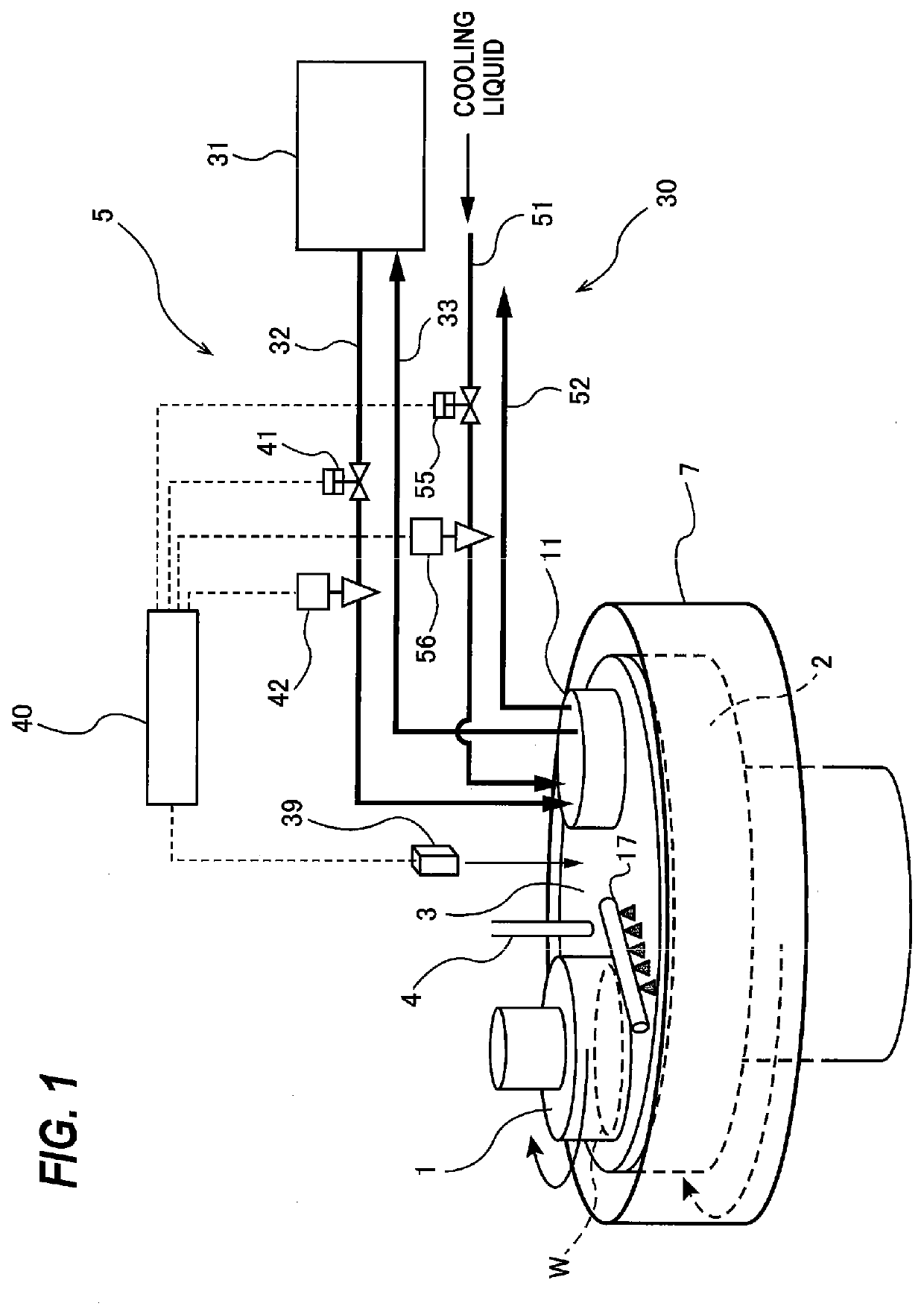 Cleaning apparatus for heat exchanger and polishing apparatus