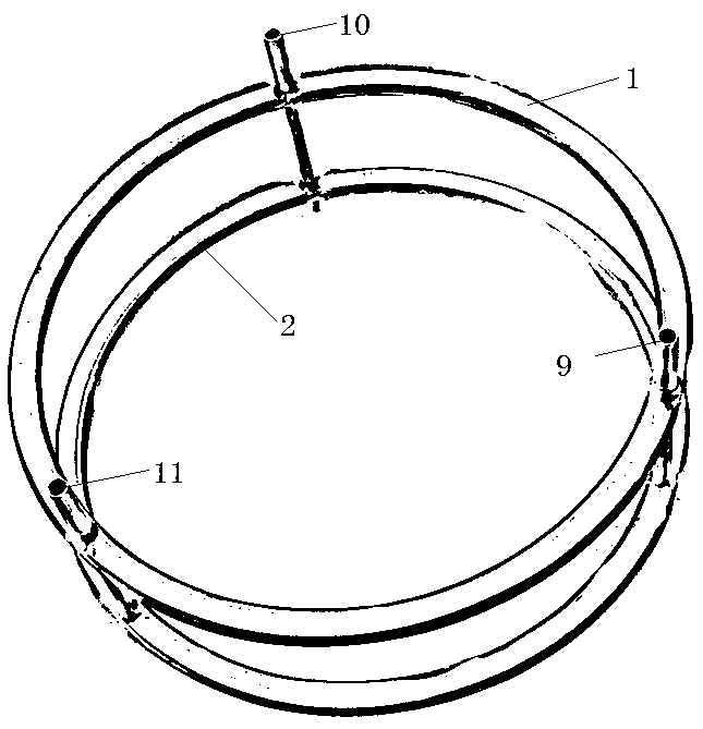 Multilayered combined disk rack