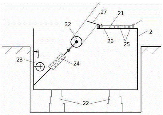 A high-rise escape system