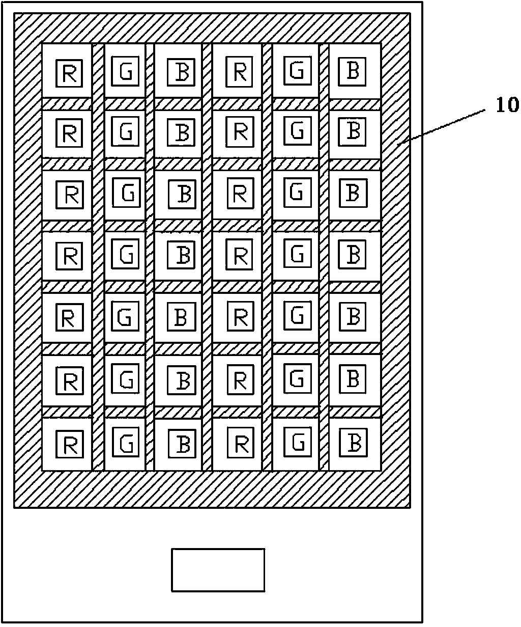Light emitting diode display panel and manufacturing method thereof, and display device