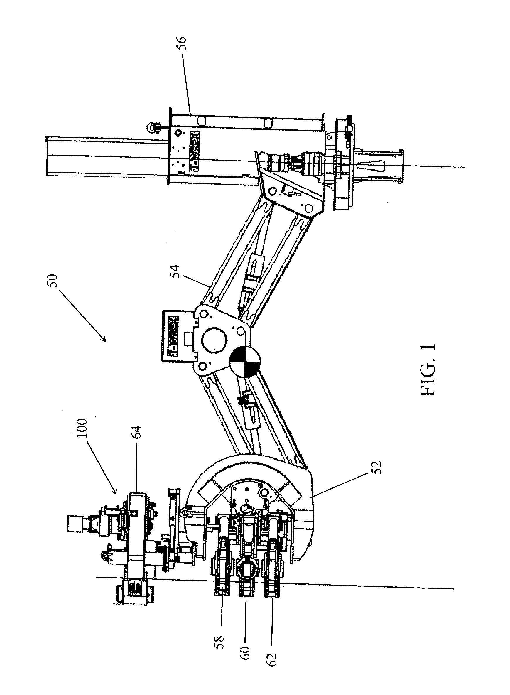 Self-adjusting pipe spinner