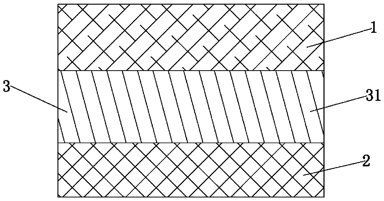 Filled jacquard mesh fabric and manufacturing method thereof