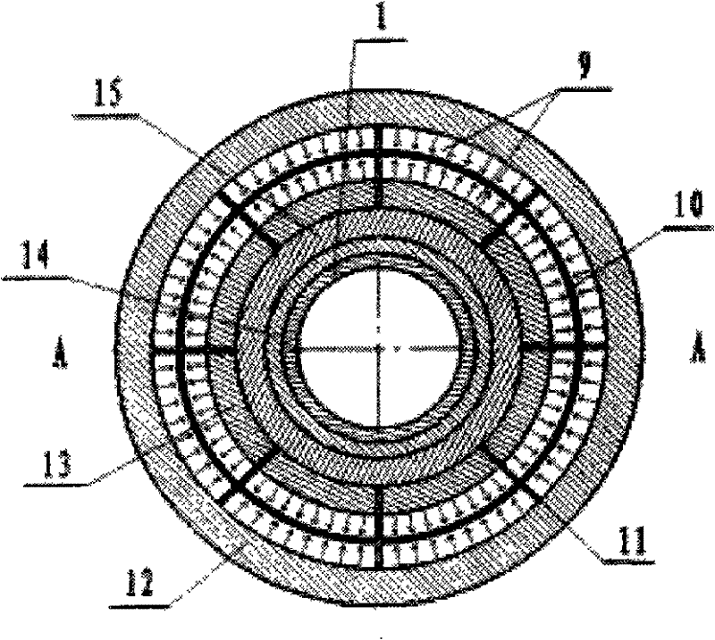 Large power composite ultraphonic pipe