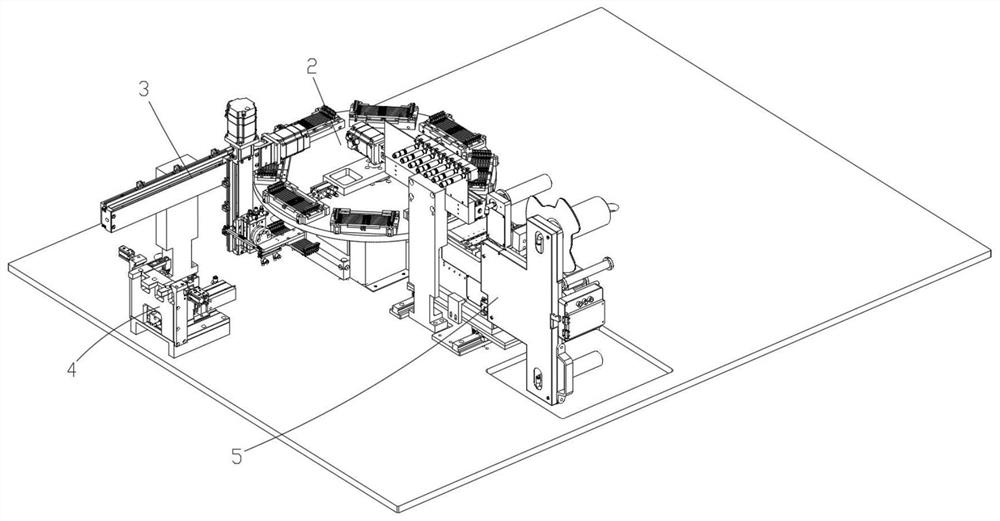 Quick high-temperature glue pasting device for memory bank connector