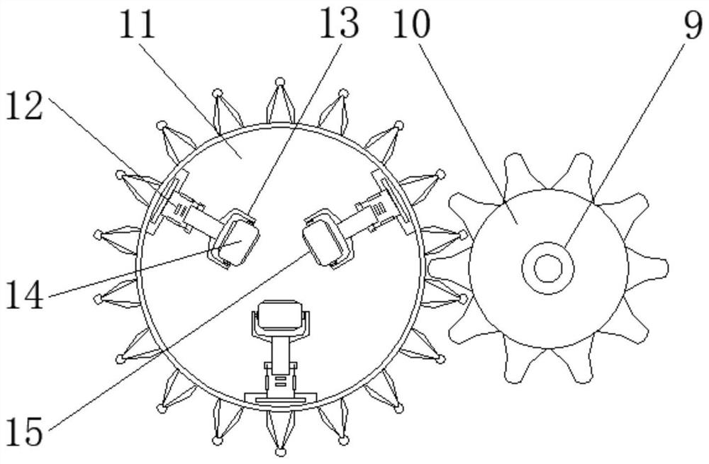 Correction device for dynamic balance shaft of fan rotating shaft