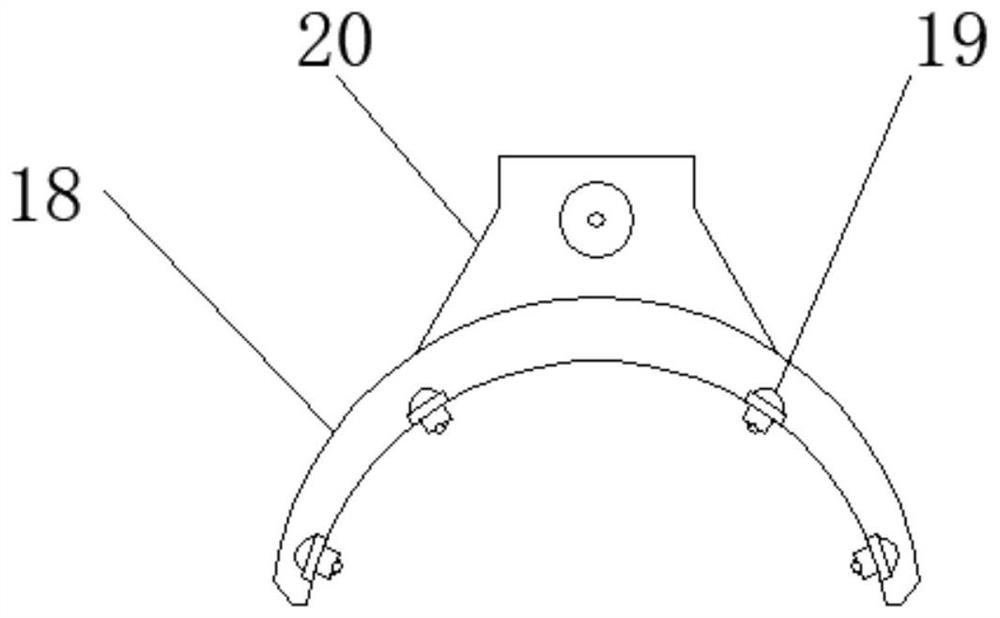 Correction device for dynamic balance shaft of fan rotating shaft