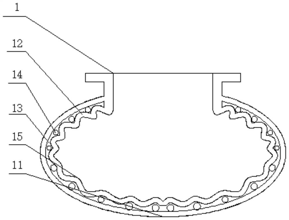 Crystal lamp shade and manufacturing method thereof