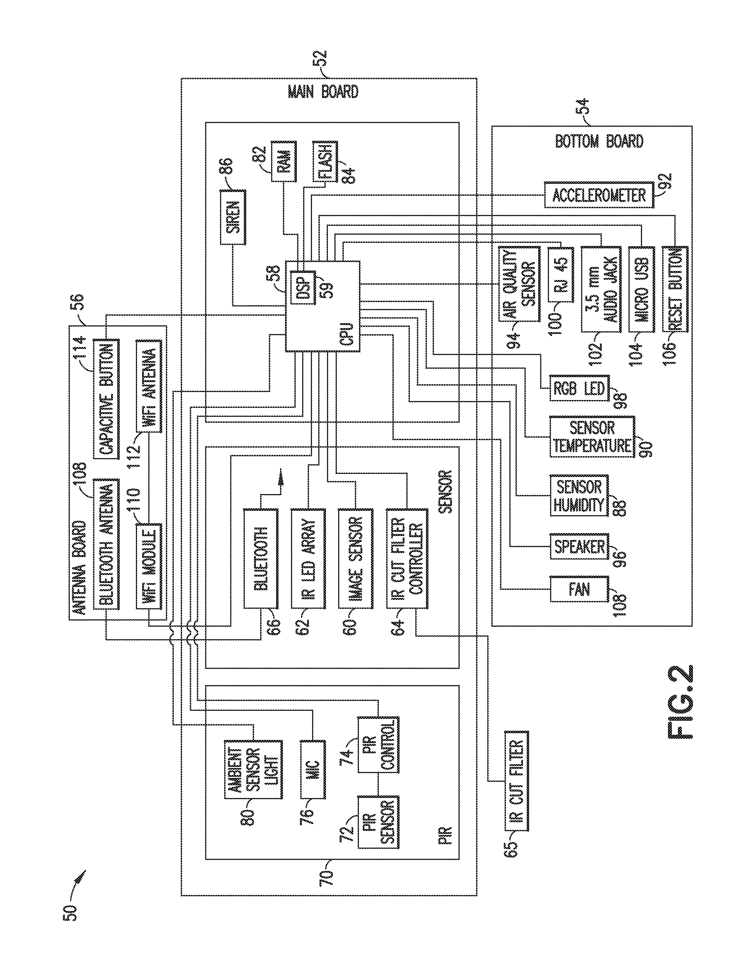 Method for arming and disarming a network enabled device using a user's geo-location