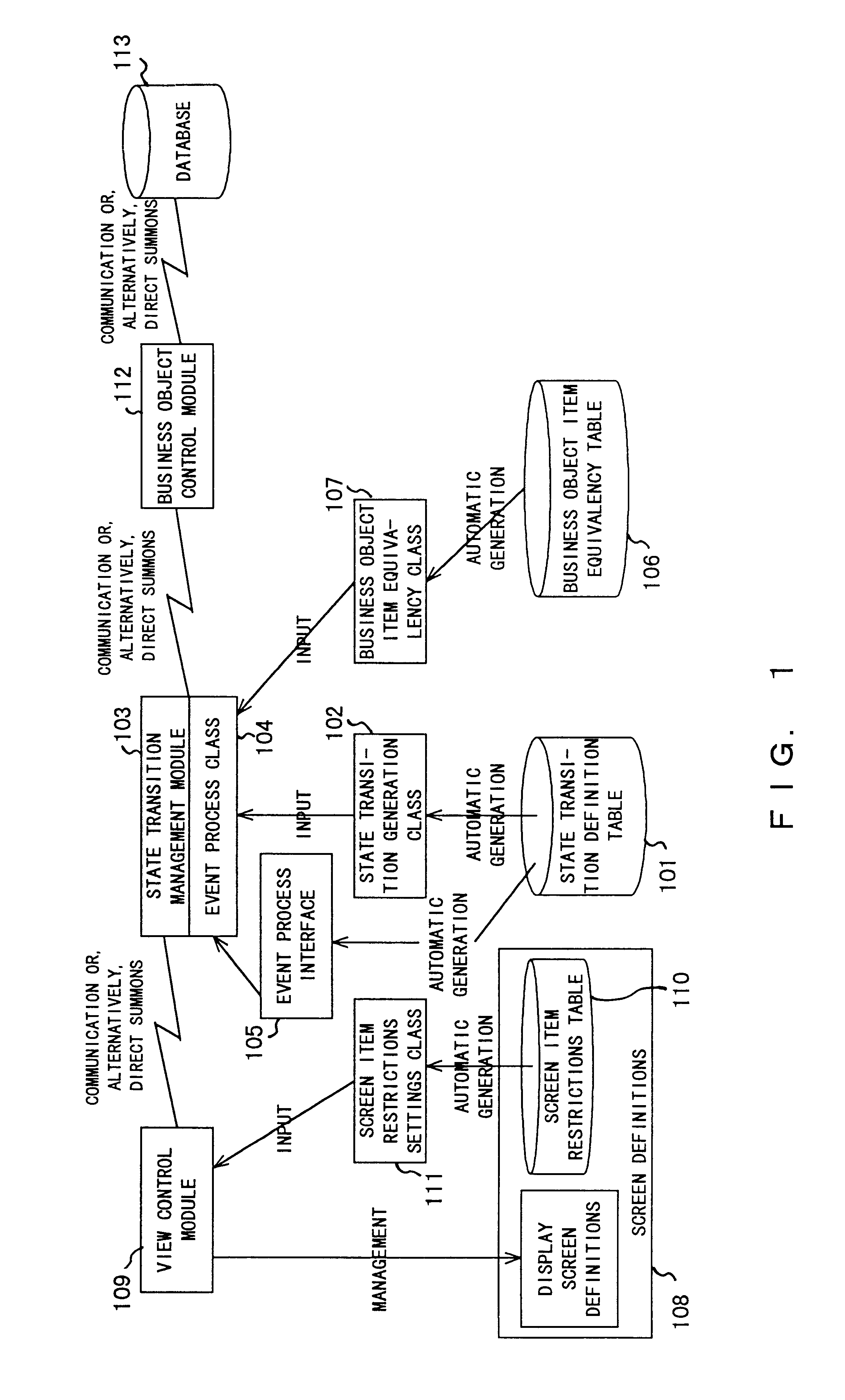 Apparatus for constructing and operating interactive software