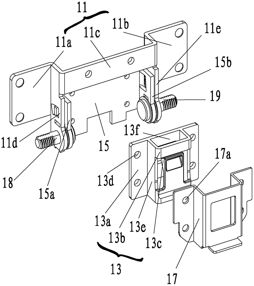 Display and support mechanism for same