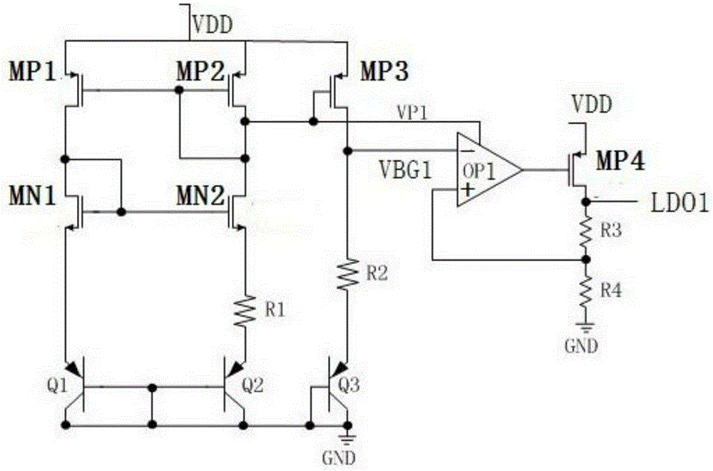 Auxiliary LDO circuit and switching supply circuit