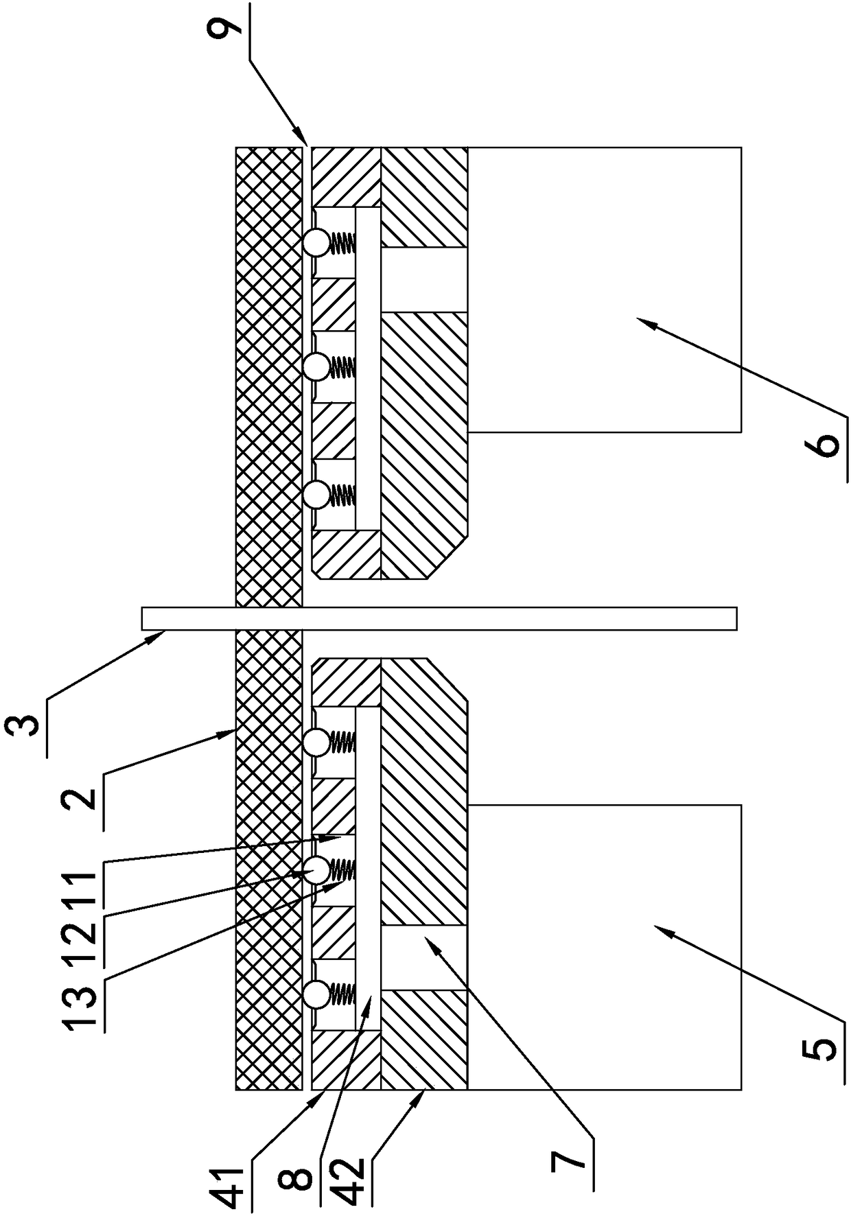 Plate cutting saw air-floating-type worktable and plate cutting method