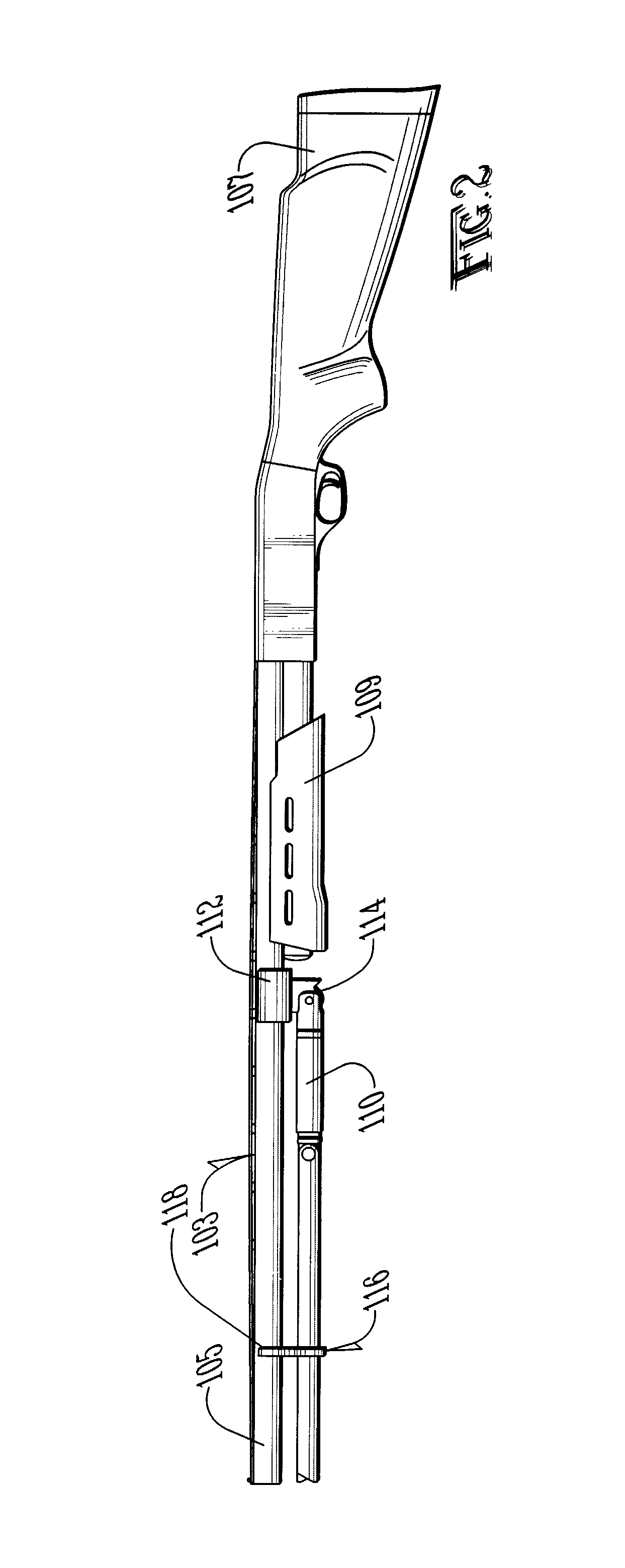 Method and apparatus for supporting a shotgun