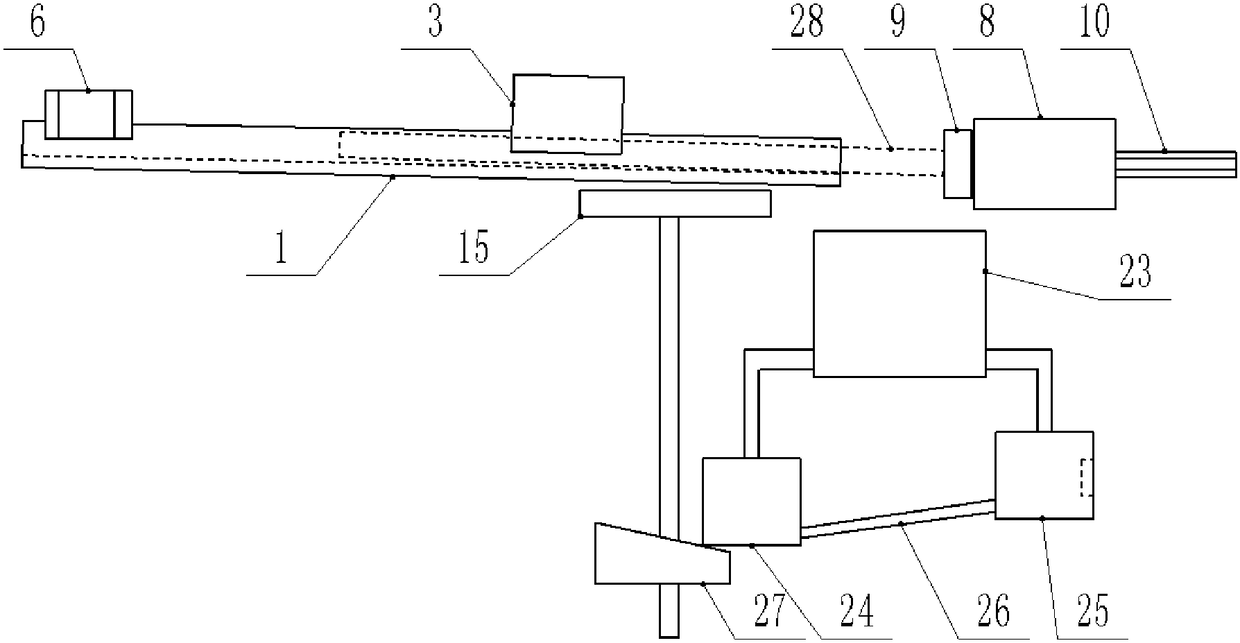 Equal-length cutting device for gear shaft