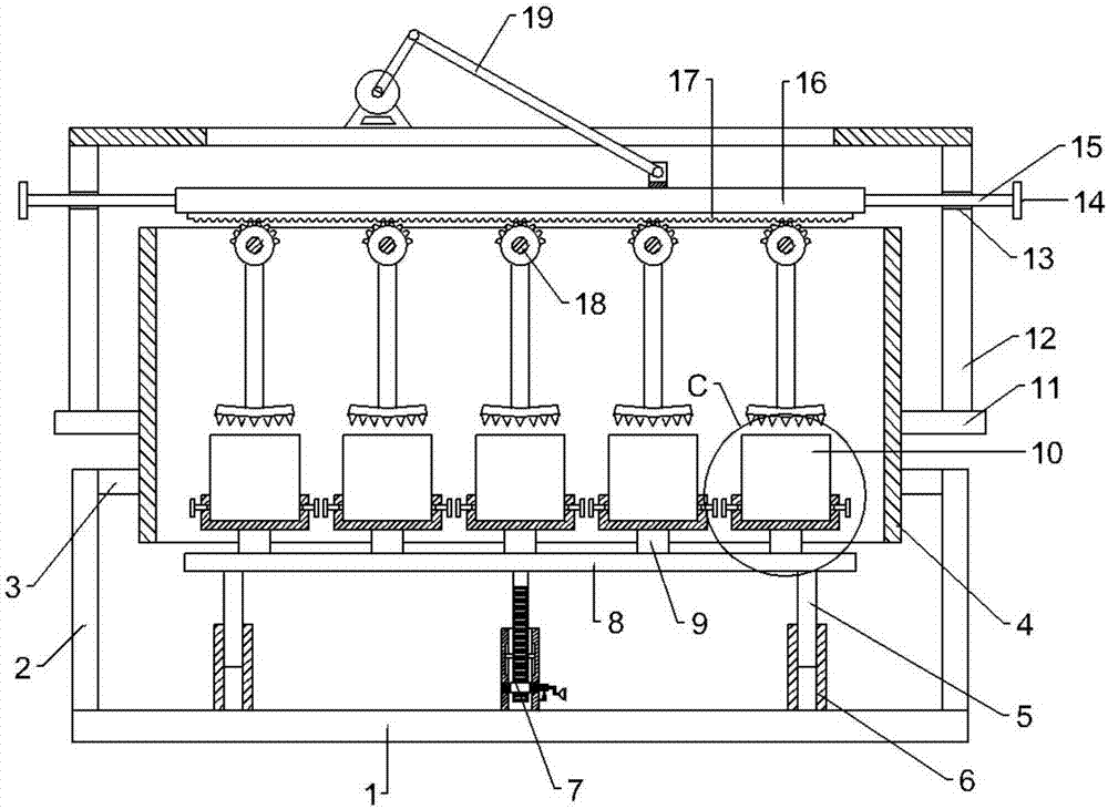 Arc-shaped groove batch processing equipment for shaping diet food material