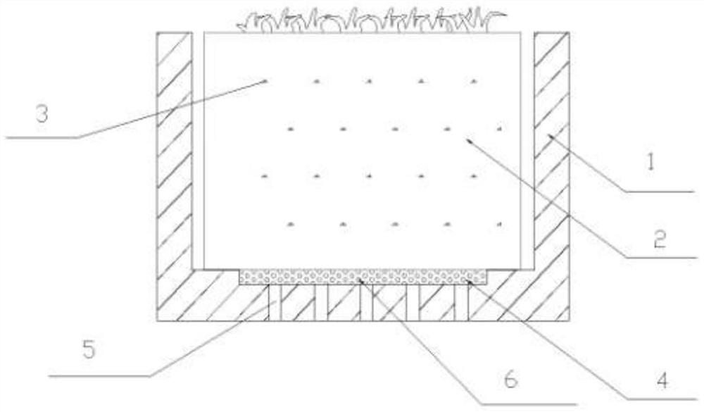 Convenient and fast construction slope protection brick for ecological regreening of rock side slope