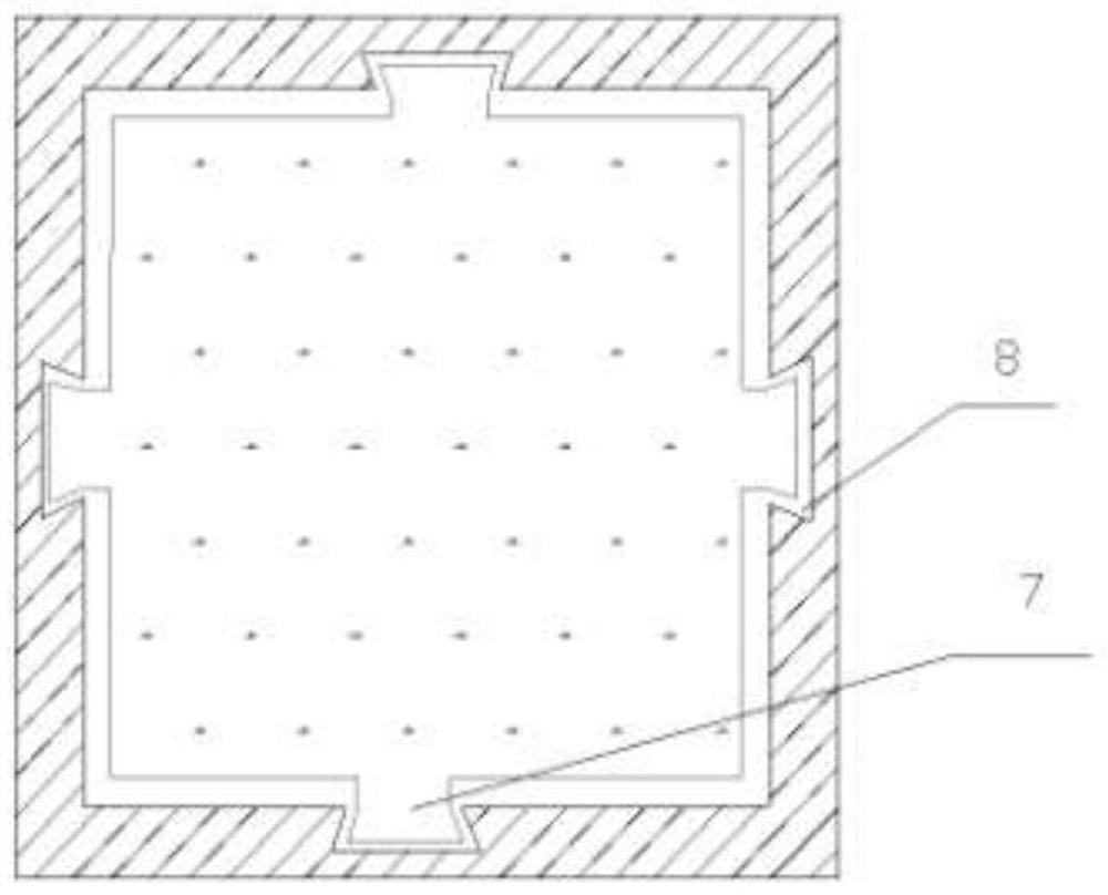 Convenient and fast construction slope protection brick for ecological regreening of rock side slope