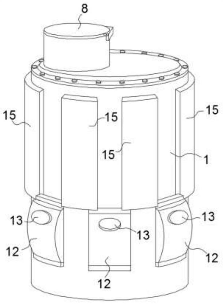 Cartilage tissue cutting and cell separating and extracting integrated device