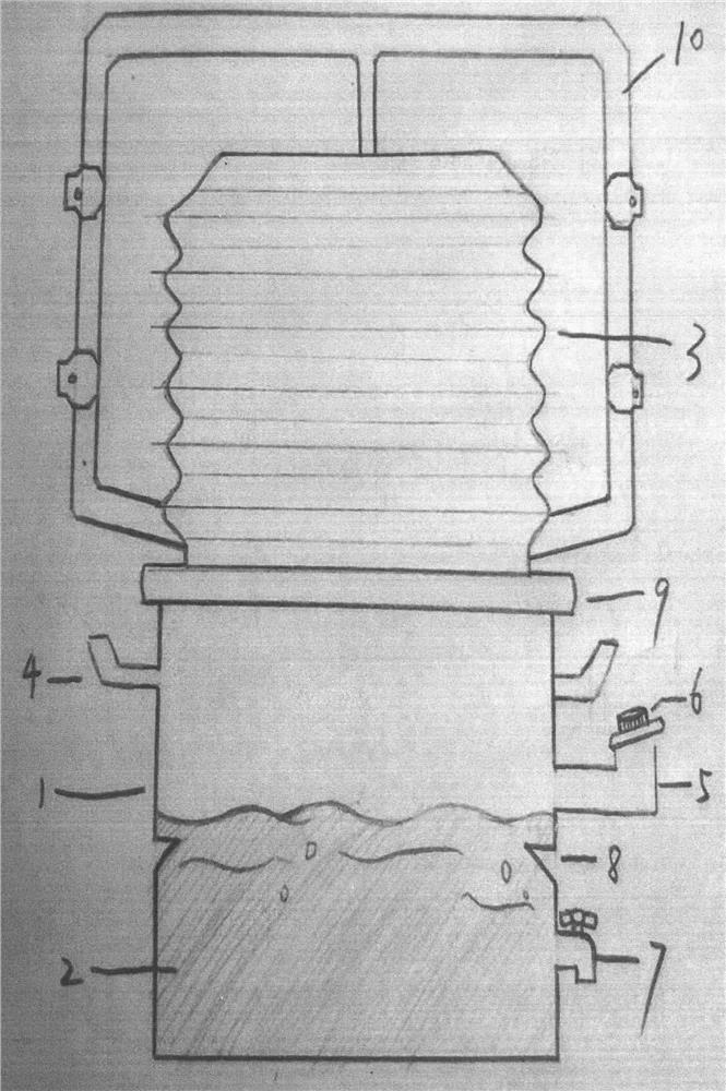 Heating equipment using steam for rapid heating