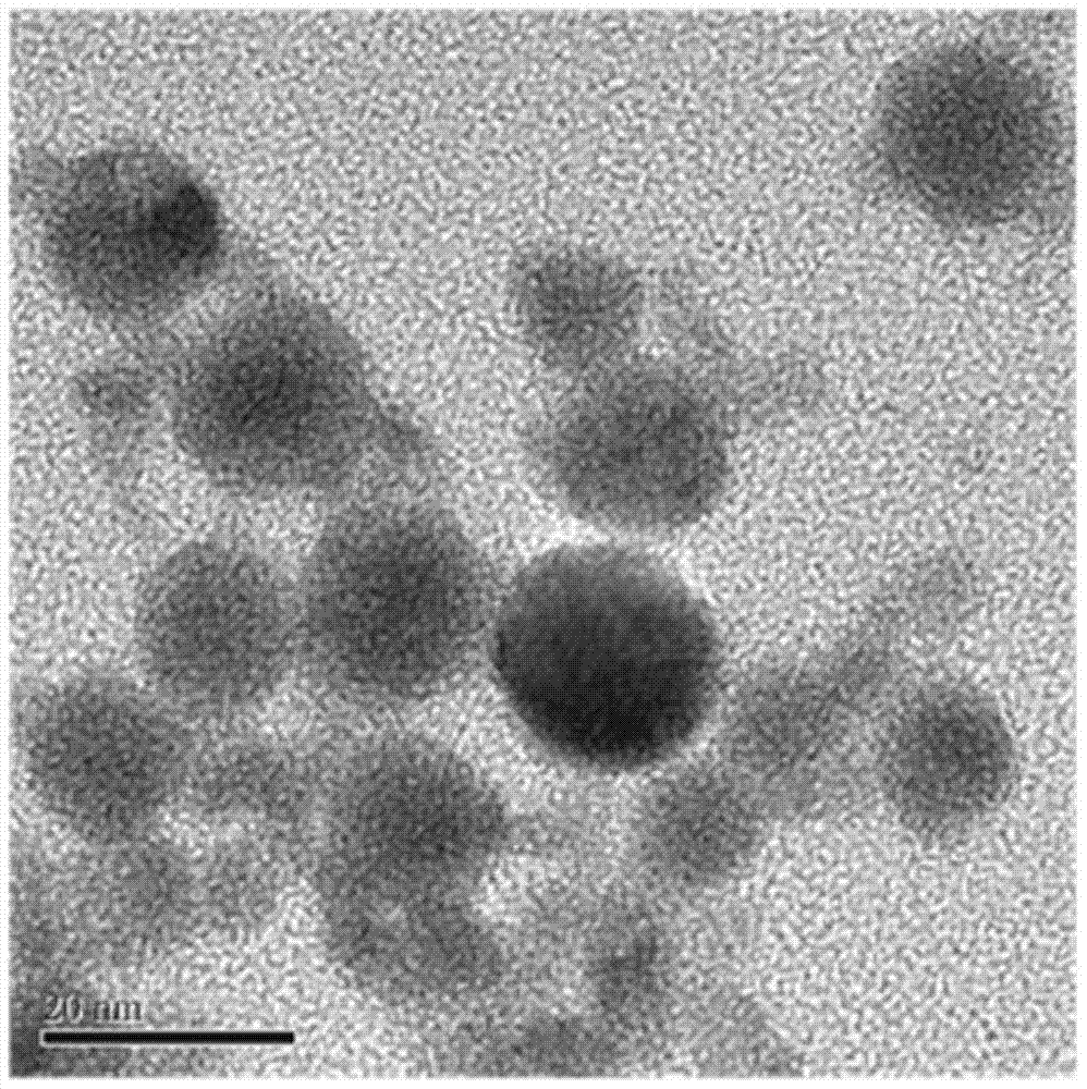 Preparation method of nano rear earth doped gadolinium oxide bi-modal contrast medium